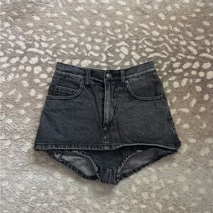 PushButton denim Skort